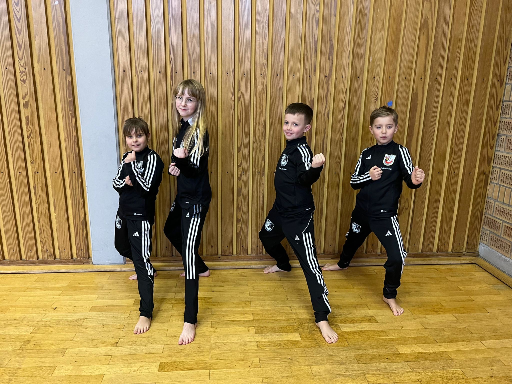 Vier Karatekas im Landeskader Rheinland-Pfalz 2024